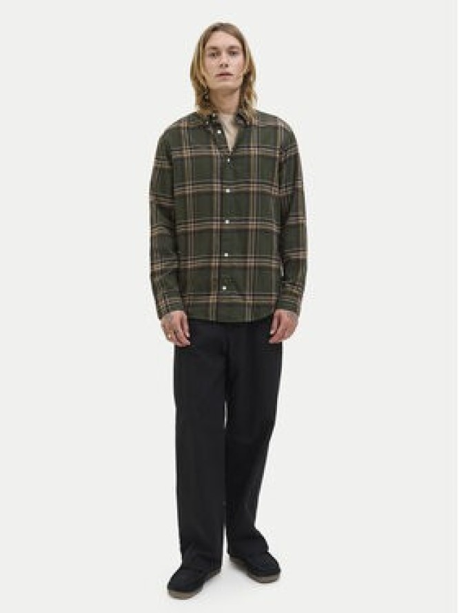 Jack & Jones Koszula Classic Flannel 12278406 Zielony Regular Fit