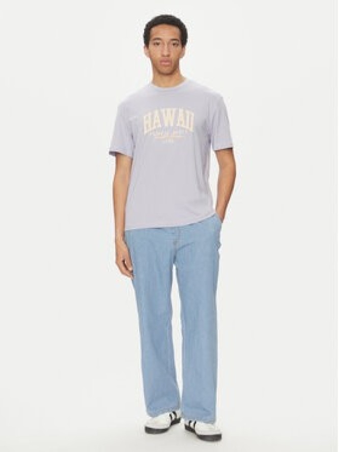 Jack & Jones T-Shirt Detroit 12268441 Fioletowy Relaxed Fit