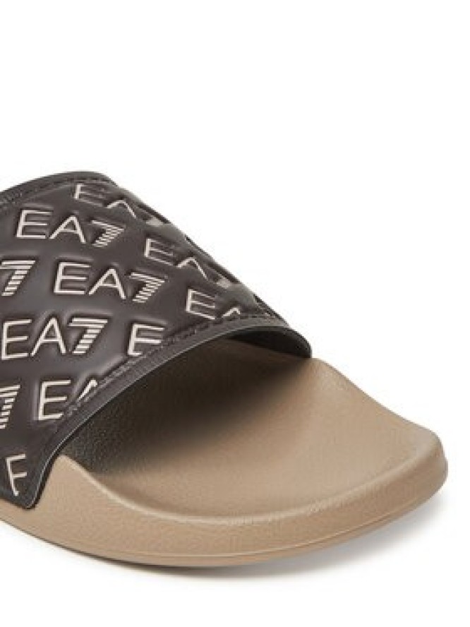 EA7 Emporio Armani Klapki 7X000109 AF15125 M6088 Brązowy