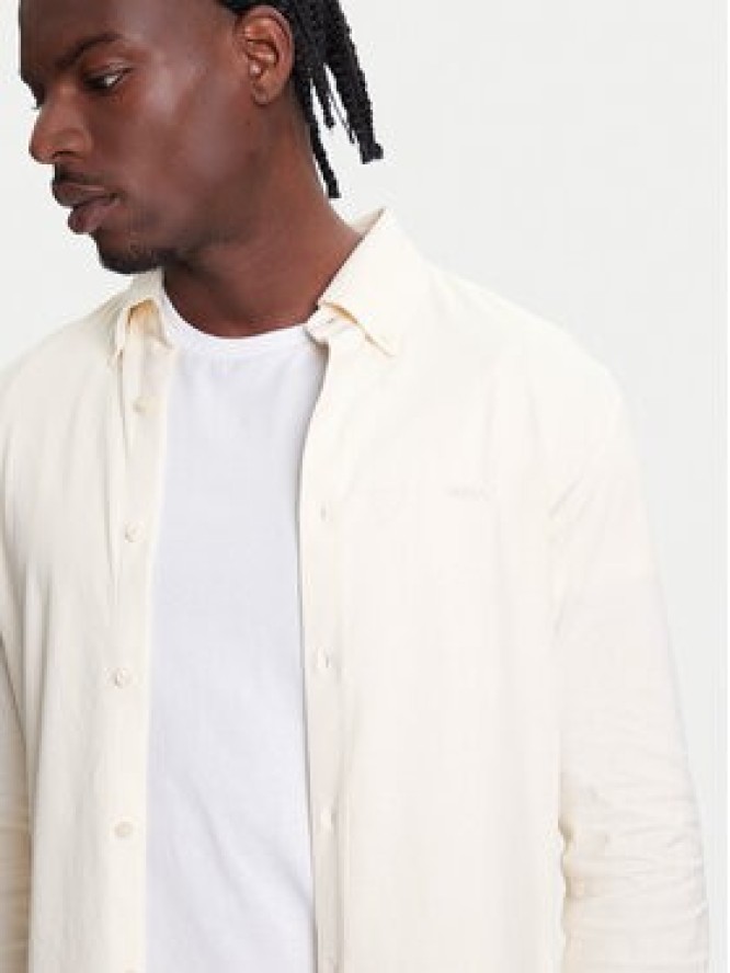 BOSS Koszula Myjersey 50543089 Żółty Slim Fit