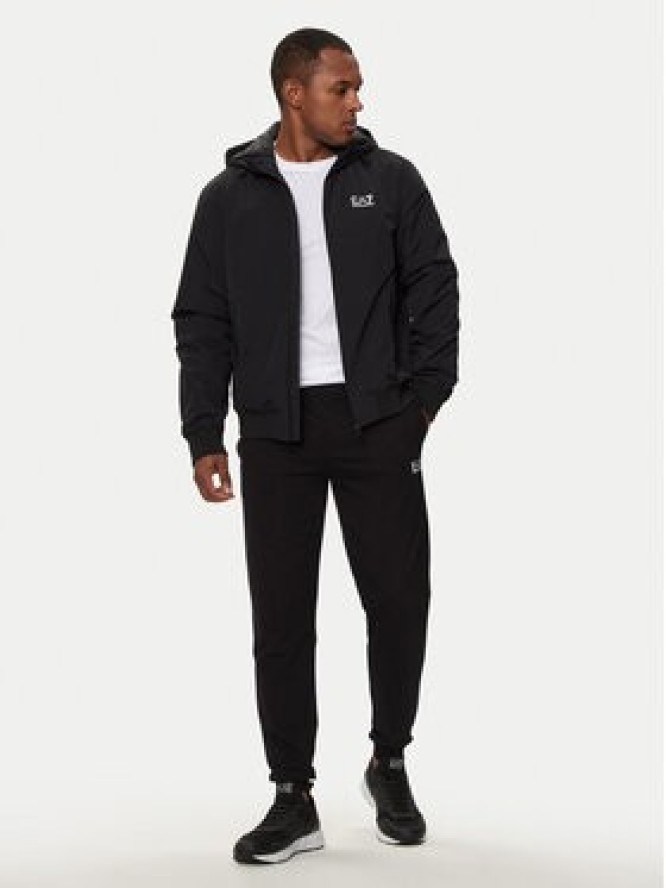EA7 Emporio Armani Kurtka przejściowa 8NPB21 PNFZZ 1200 Czarny Regular Fit