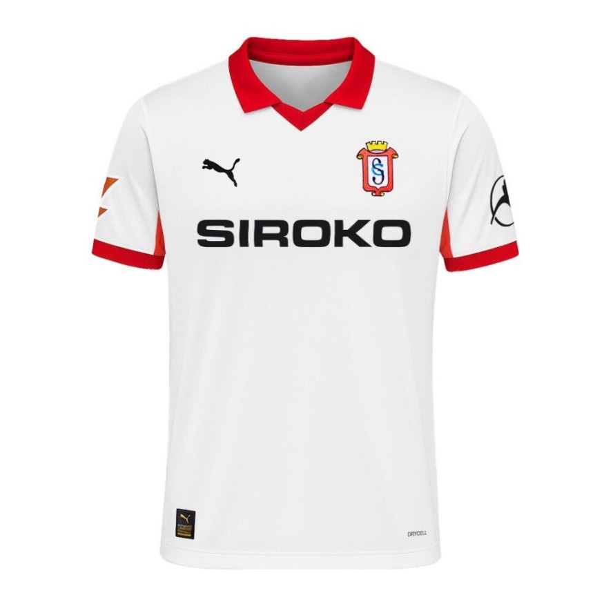 Oficjalna koszulka piłkarska Puma dla dorosłych Real Sporting de Gijón Footba