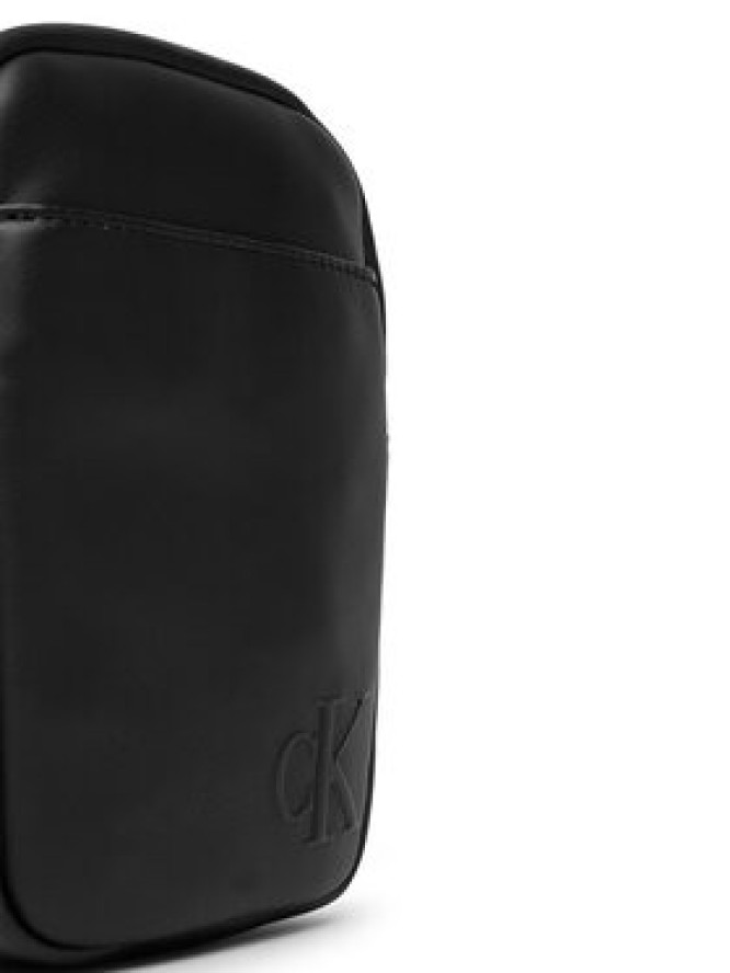 Calvin Klein Saszetka Bold Ck Slim Reporter LV04D3279G Czarny