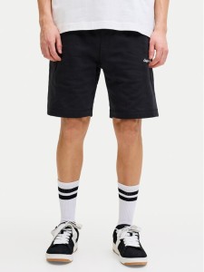 Jack & Jones Szorty sportowe Karl Norrebro 12292565 Czarny Regular Fit