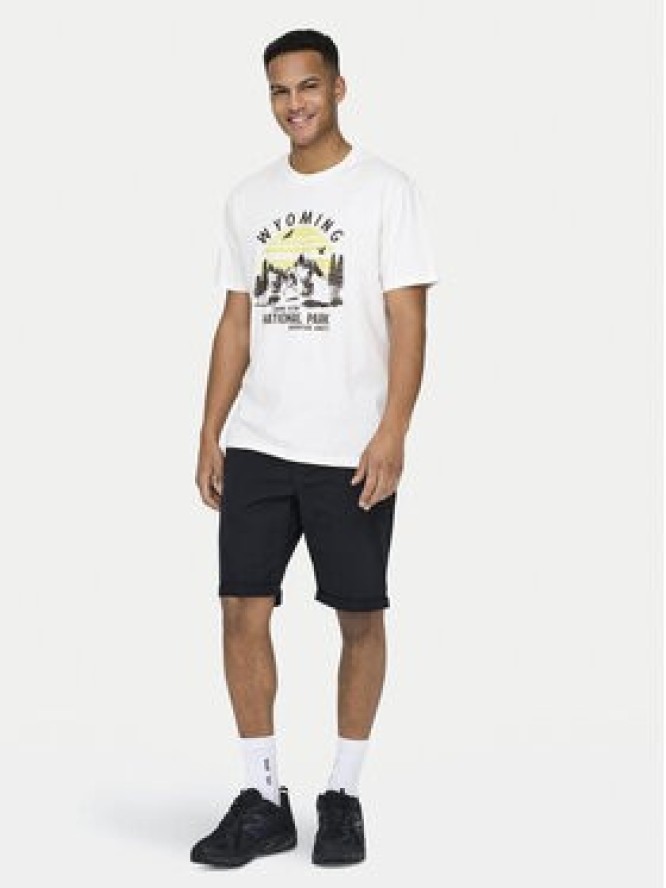 Only & Sons Szorty materiałowe Peter 22027905 Granatowy Regular Fit