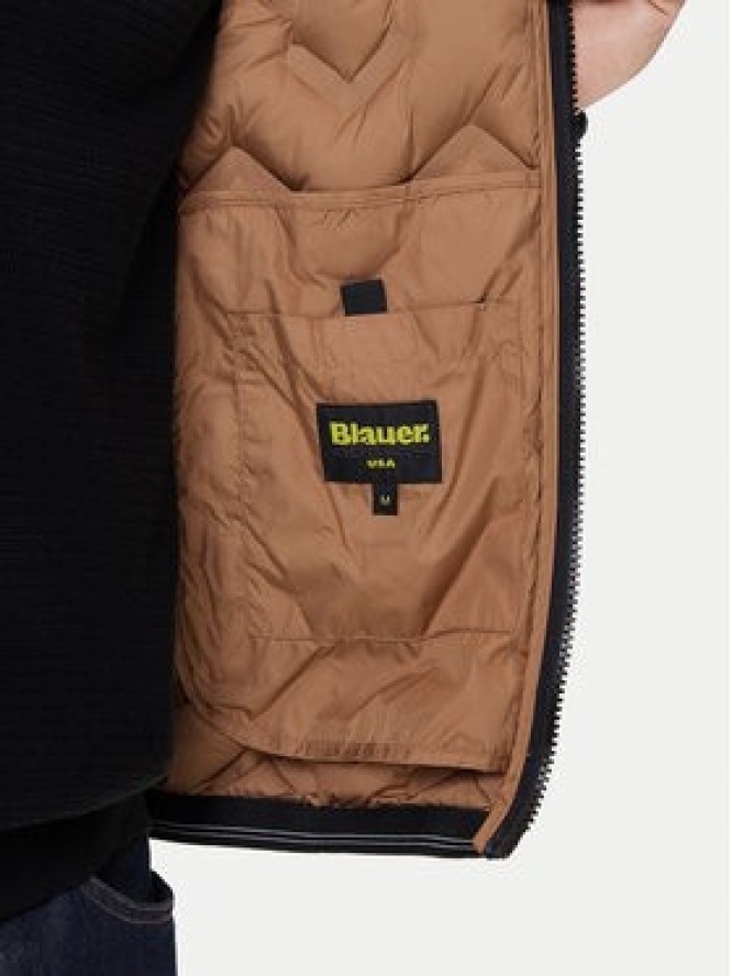 Blauer Kurtka puchowa 25WBLUC03233 Czarny Regular Fit