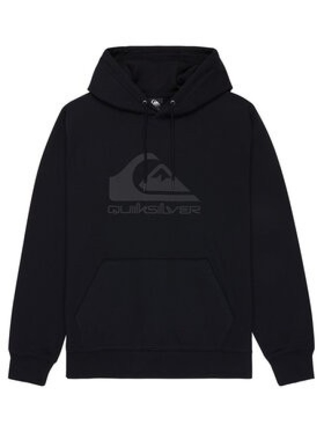 Quiksilver Bluza Comp Logo EQYFT05053 Czarny Regular Fit