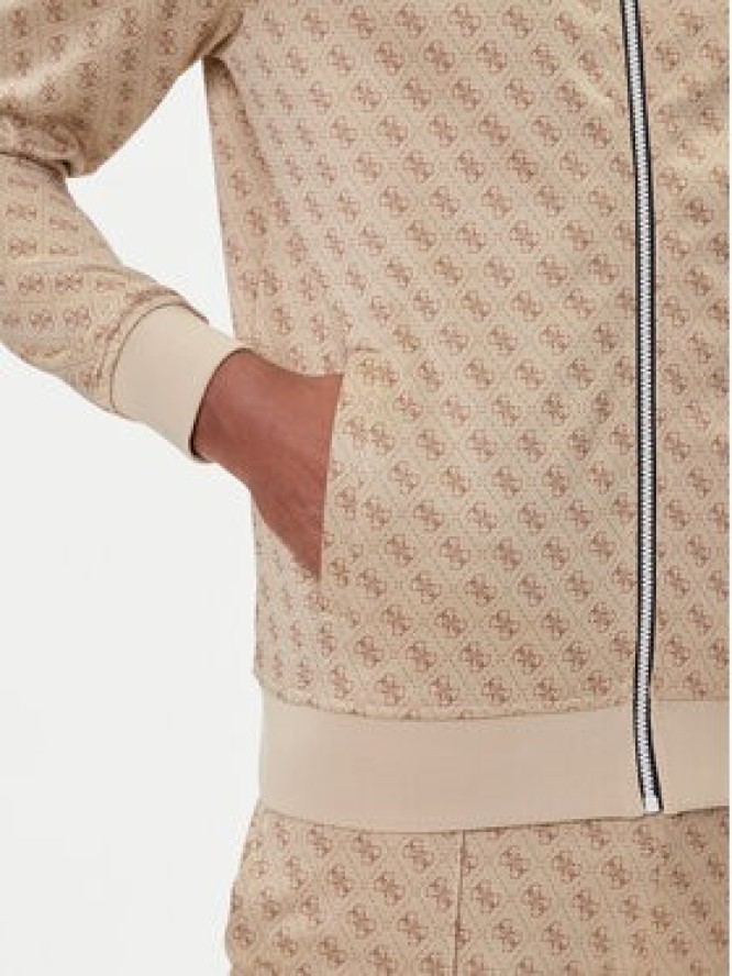 Guess Bluza Z2BQ06 K7122 Beżowy Regular Fit