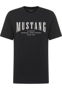 Męski T-Shirt Mustang Style Alex Black 1017335 4142