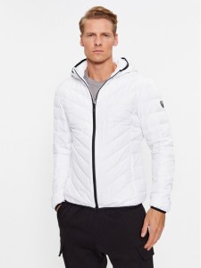 EA7 Emporio Armani Kurtka puchowa 8NPB14 PNE1Z 1100 Biały Regular Fit