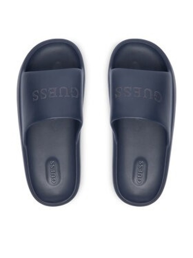 Guess Klapki F6GZ04 BB00F Granatowy