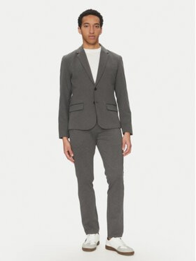 Blend Spodnie materiałowe 20716659 Szary Slim Fit