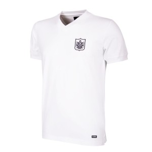 Koszulka retro piłkarska dla dorosłych - Fulham FC 1959-60 - Biała
