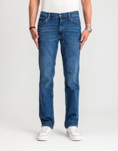 Męskie Spodnie Jeansowe Mustang Style Tramper Straight Denim Blue 1017121 5000 782