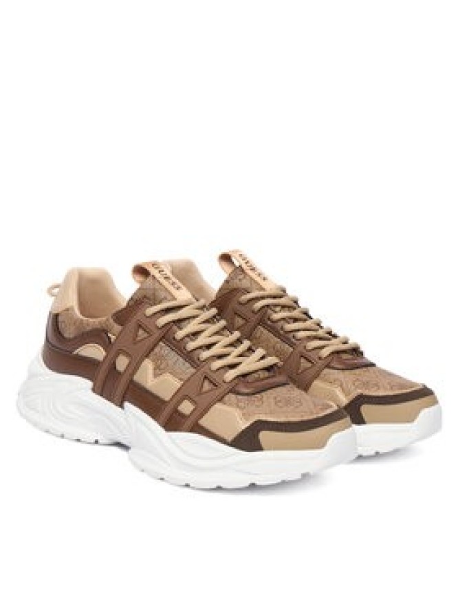 Guess Sneakersy FMPBEU FAL12 Brązowy