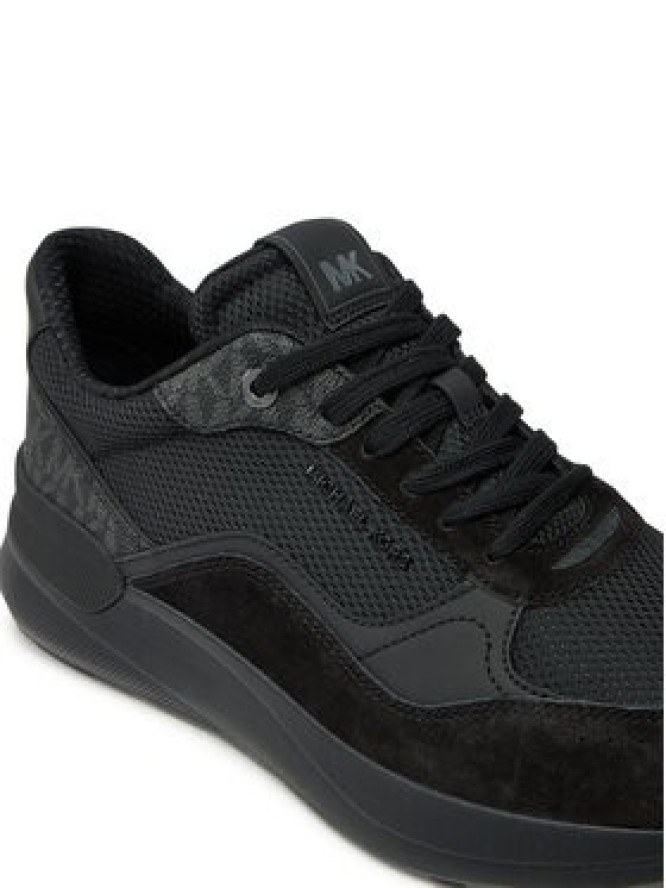 MICHAEL Michael Kors Sneakersy Trevor Mixed-Media Trainer 42F4TRFS7D Czarny