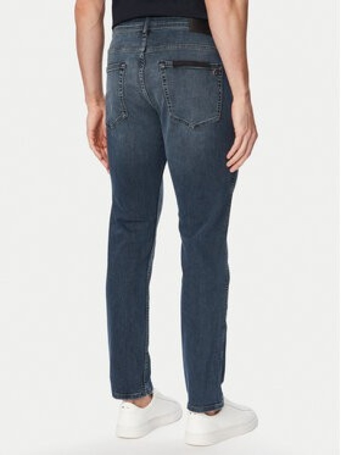 BOSS Jeansy Delaware-1 50559918 Granatowy Skinny Fit