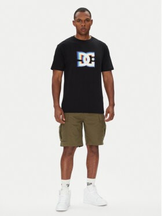 DC Shoes Szorty materiałowe Tundra ADYWS03086 Zielony Regular Fit