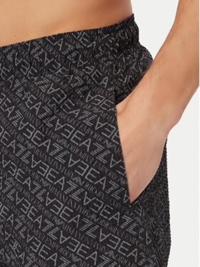 EA7 Emporio Armani Szorty kąpielowe 7M001677 AF21249 MC429 Czarny Regular Fit
