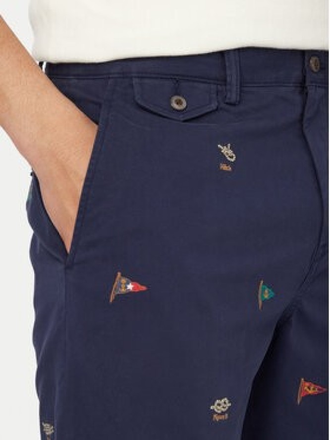Polo Ralph Lauren Szorty materiałowe 710A13007001 Granatowy Regular Fit