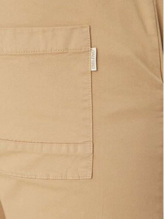 Blend Szorty materiałowe 20718156 Beżowy Regular Fit