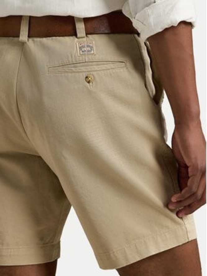 Polo Ralph Lauren Szorty materiałowe 710974909002 Beżowy Regular Fit