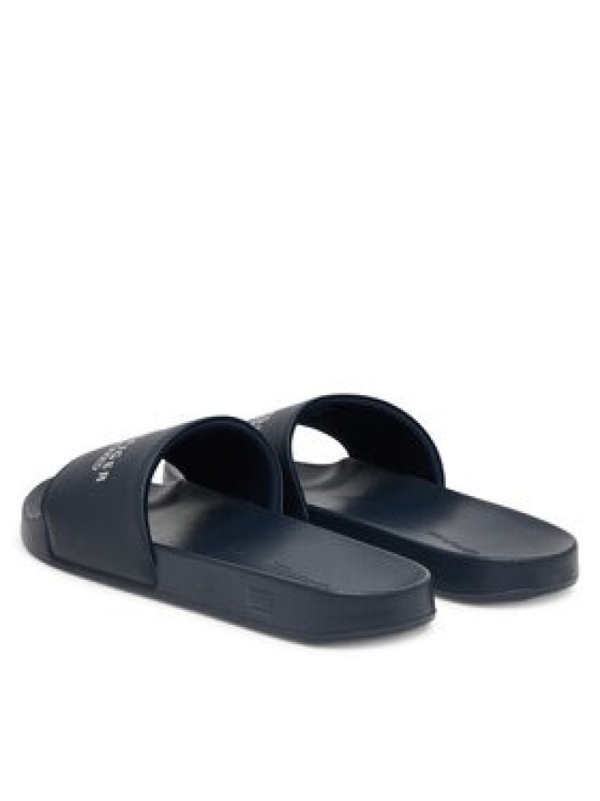 Tommy Hilfiger Klapki Raised Pool Slide FM0FM05761 Granatowy