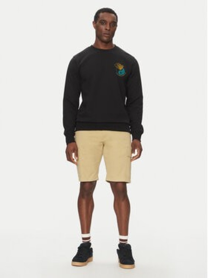 Quiksilver Bluza EQYFT05055 Czarny Regular Fit