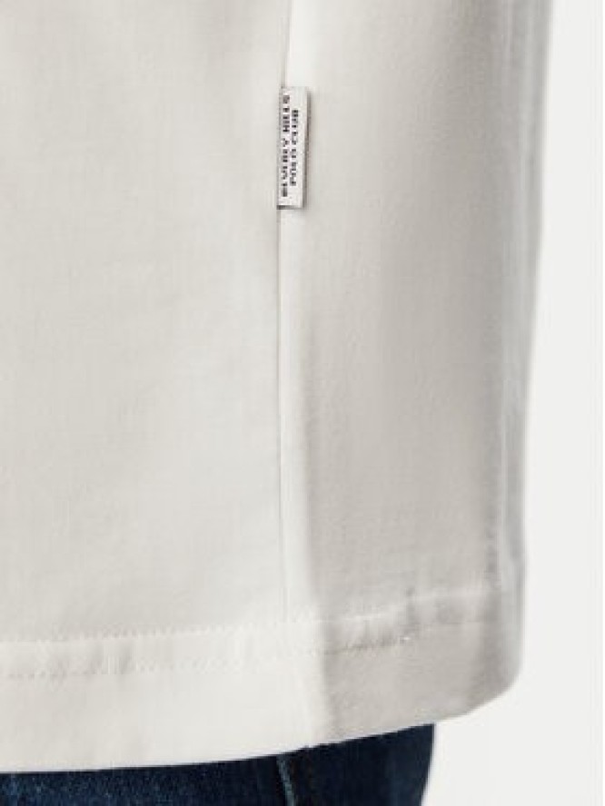 Beverly Hills Polo Club T-Shirt P-SS26M-TS1302 Biały Regular Fit