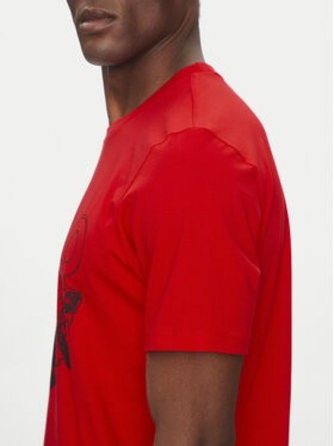HUGO T-Shirt 50538257 Czerwony Regular Fit