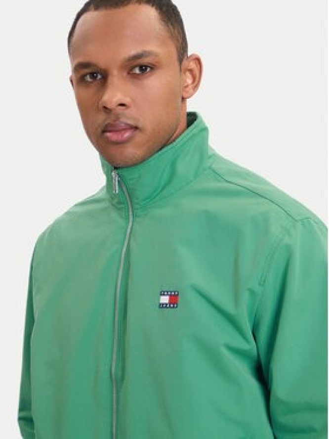 Tommy Jeans Kurtka przejściowa Essential DM0DM22720 Zielony Regular Fit