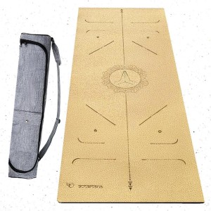 Mata jogi korka Hi-tech 6mm +Torba wodoodporna 3 materiały dla większej wygody3