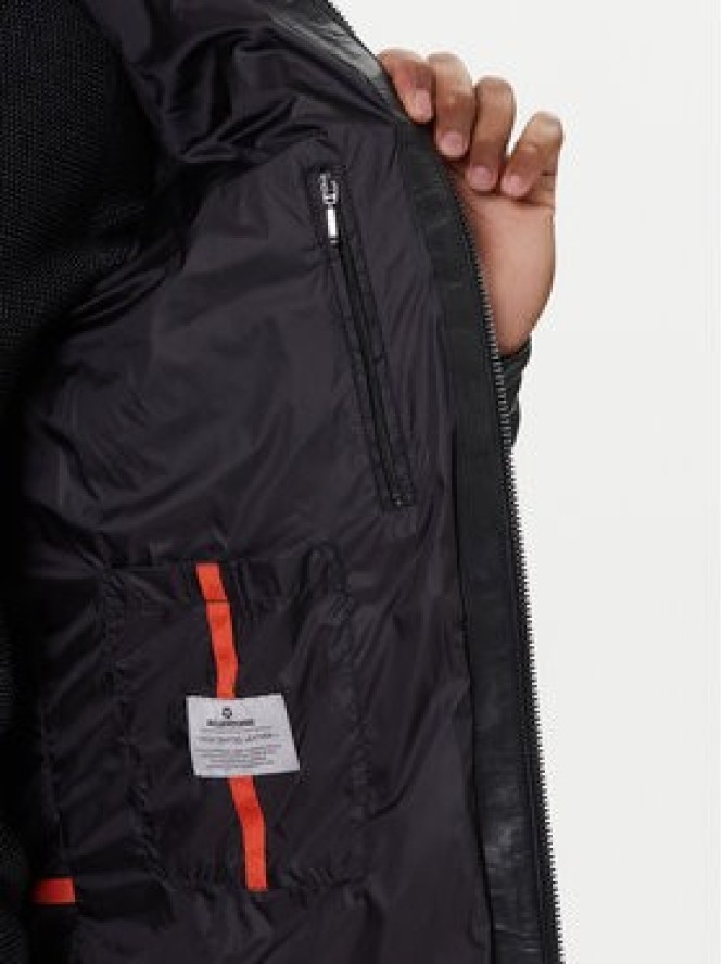 Milestone Kurtka skórzana Mortimer 531040 21340 Czarny Regular Fit