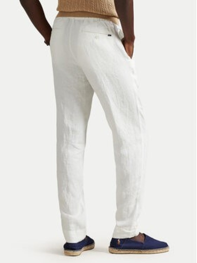 Polo Ralph Lauren Spodnie materiałowe 710940611008 Biały Tapered Fit