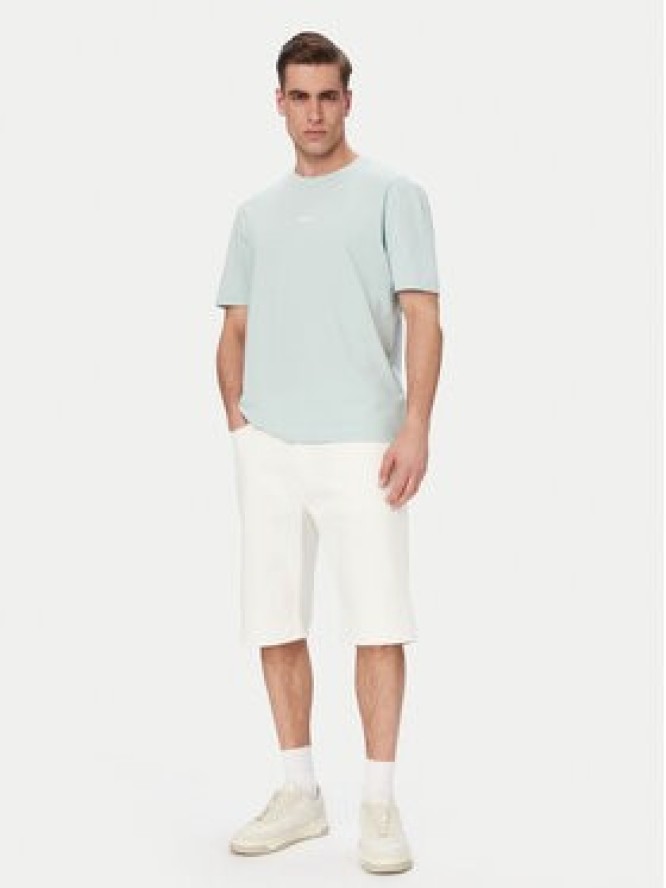 BOSS T-Shirt Tchup 50473278 Turkusowy Relaxed Fit