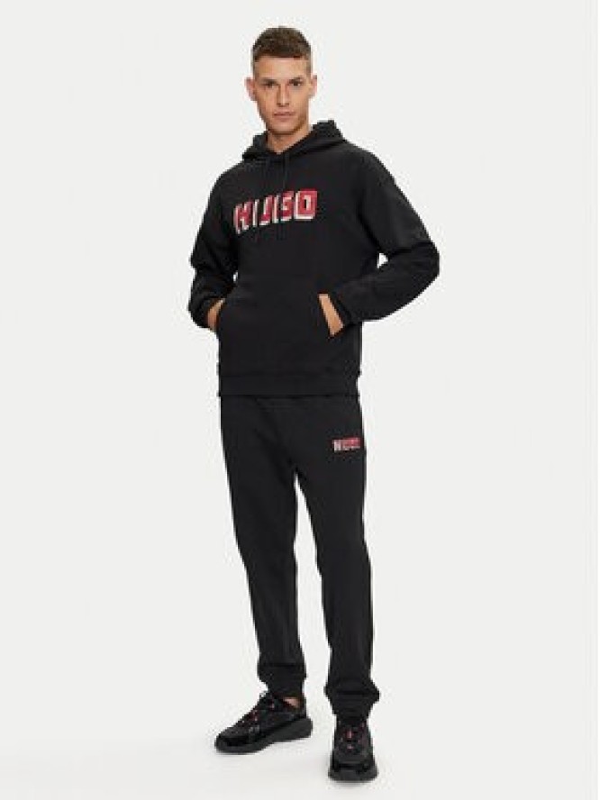 Hugo Bluza Diqerio 50516655 Czarny Relaxed Fit