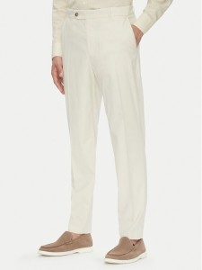 BOSS Chinosy C-Perin 50544005 Écru Relaxed Fit