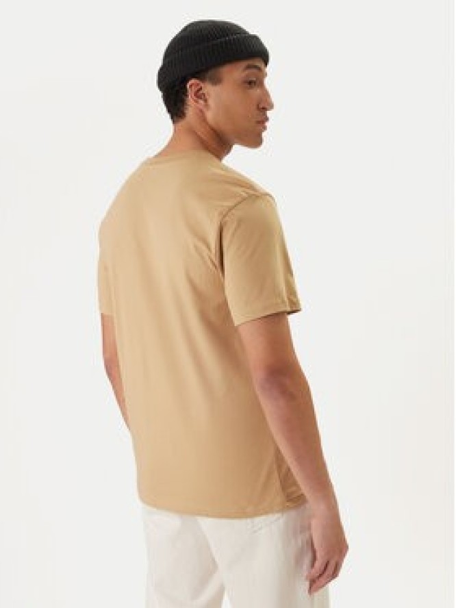 Quiksilver T-Shirt EQYZT07711 Beżowy Regular Fit