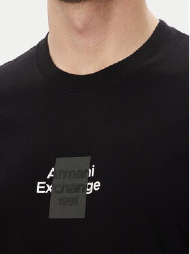 Armani Exchange T-Shirt XM000767 AF12308 UC001 Czarny Regular Fit