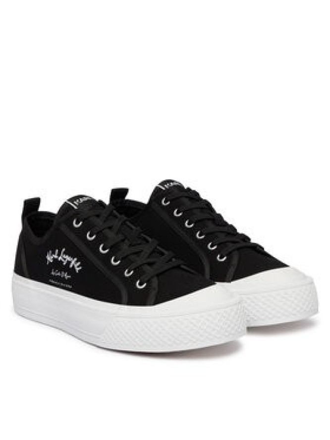 KARL LAGERFELD Trampki Kampus Max V KL50523 Czarny
