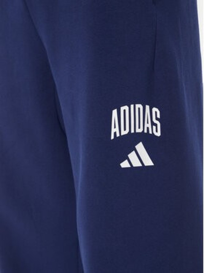 adidas Spodnie dresowe Collegiate JM9179 Niebieski Regular Fit