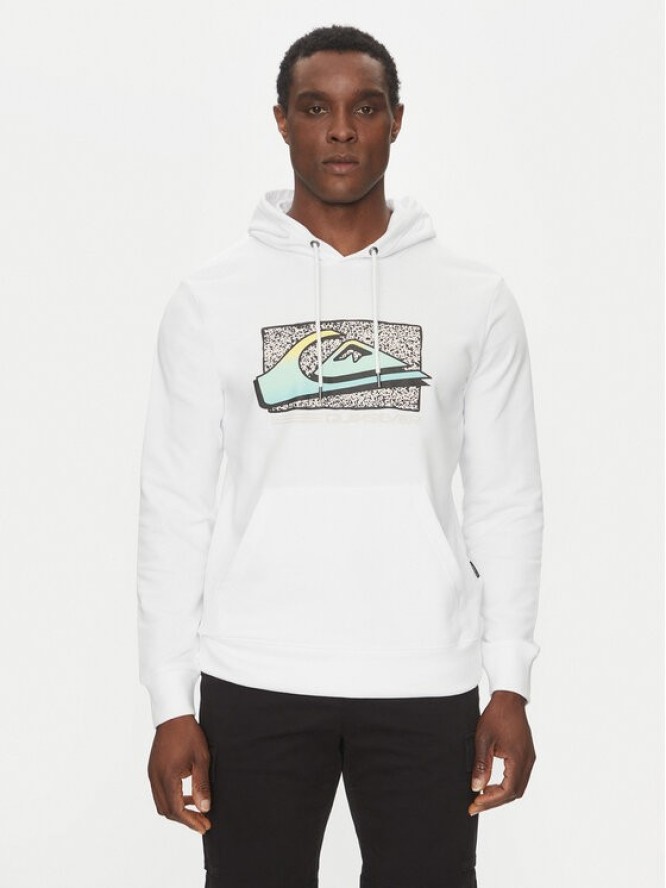 Quiksilver Bluza EQYFT05094 Biały Regular Fit