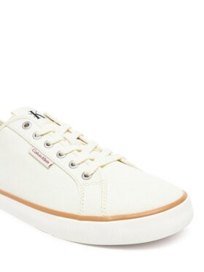 Calvin Klein Jeans Tenisówki Ess Vulc Low Mg Cv YM0YM01301 Beżowy