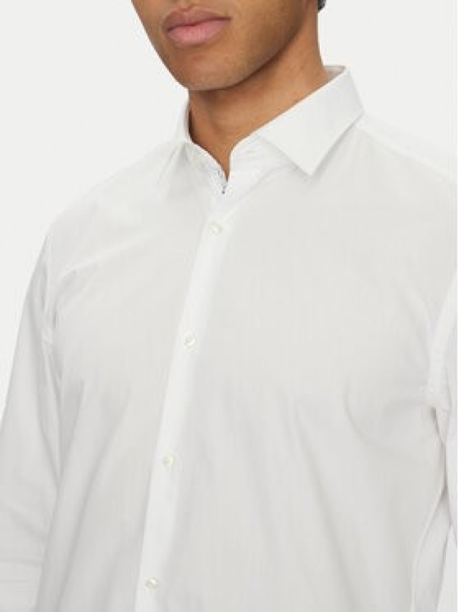 HUGO Koszula Koey 50539808 Biały Slim Fit