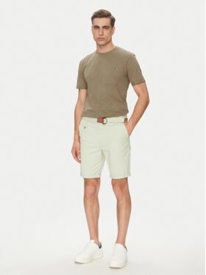INDICODE T-Shirt Inandorra 41-104 Khaki Regular Fit