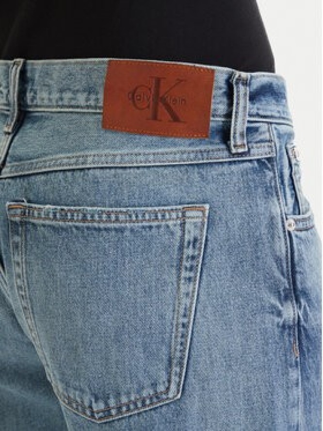 Calvin Klein Jeans Jeansy 90S LV04RF725G Niebieski Straight Fit