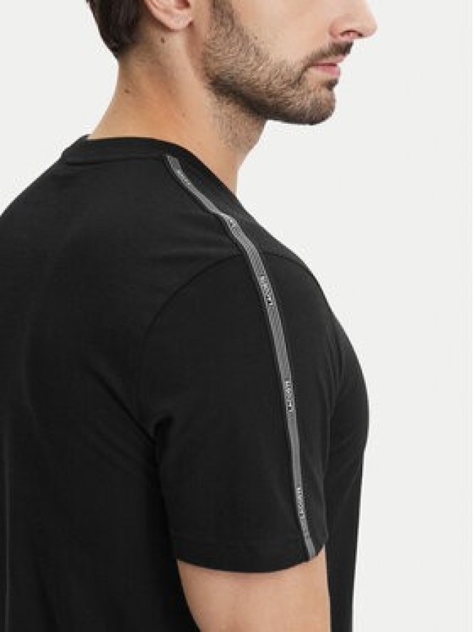 Lacoste T-Shirt TH0888 Czarny Regular Fit