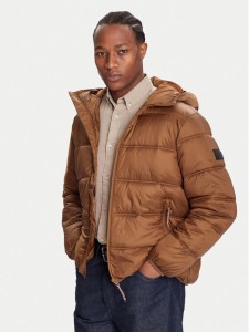 Tommy Jeans Kurtka zimowa DM0DM22044 Brązowy Regular Fit