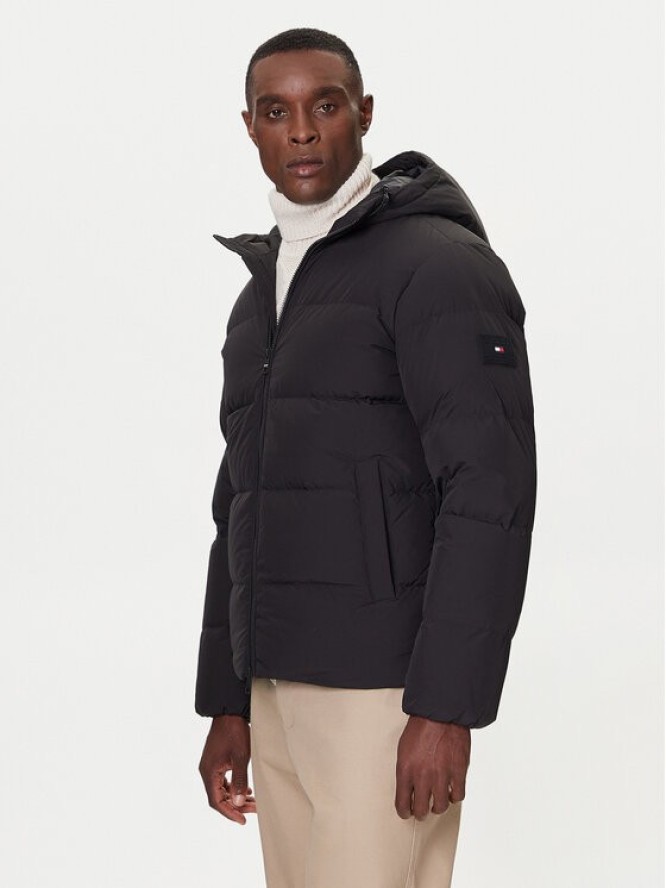 Tommy Hilfiger Kurtka puchowa MW0MW40616 Czarny Regular Fit