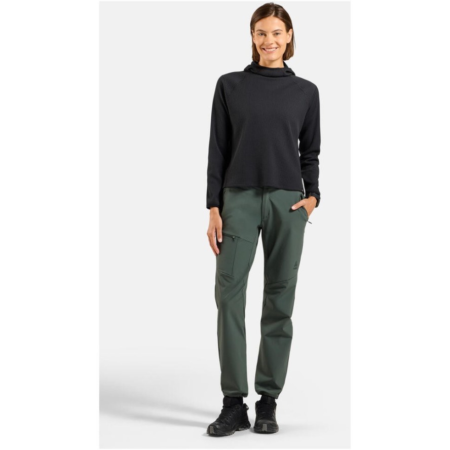 Bluza z kapturem Odlo Mid layer hoody CUBIC